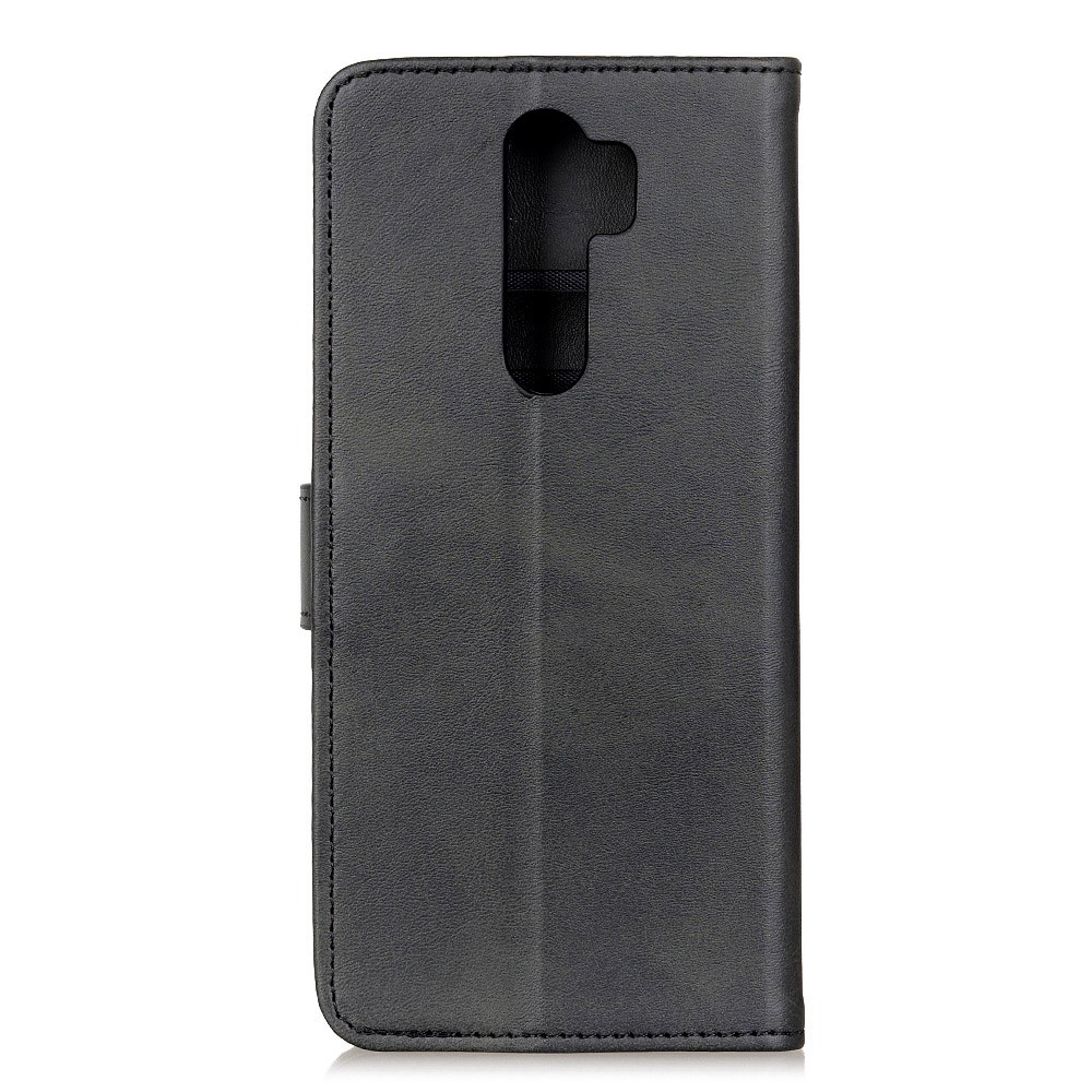 Stand Wallet PU Leather Protective Cover for Xiaomi Redmi 9 - Black-3