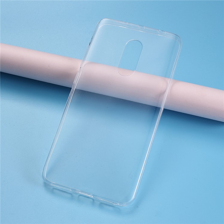 Anti-watermark Transparent TPU Mobile Phone Back Case for Xiaomi Redmi Note 4X-1