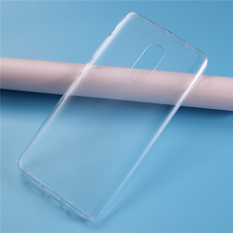 Anti-watermark Transparent TPU Mobile Phone Back Case for Xiaomi Redmi Note 4X-4