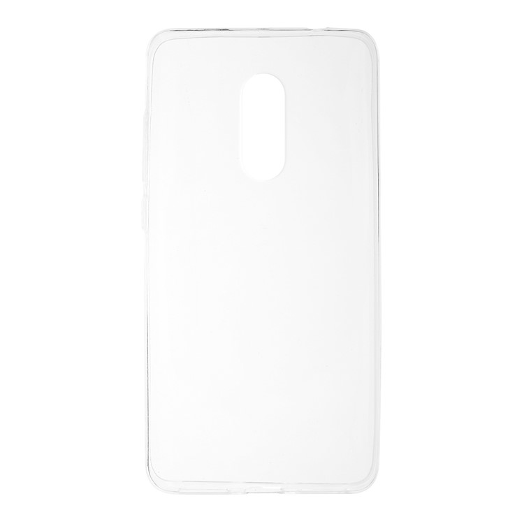Anti-watermark Transparent TPU Mobile Phone Back Case for Xiaomi Redmi Note 4X-5