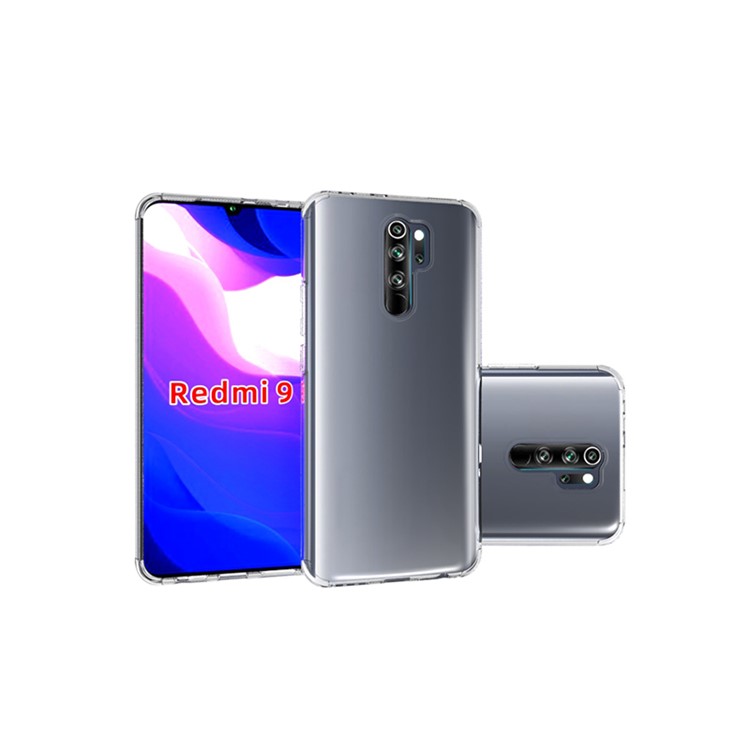 10pcs HD Clear Soft TPU -telefongehäuse Für Xiaomi Redmi 9-2