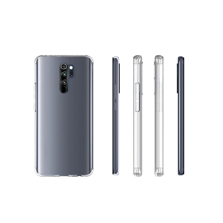 10PCS HD Boîtier De Téléphone TPU Clair Et Doux Pour Xiaomi Redmi 9-3