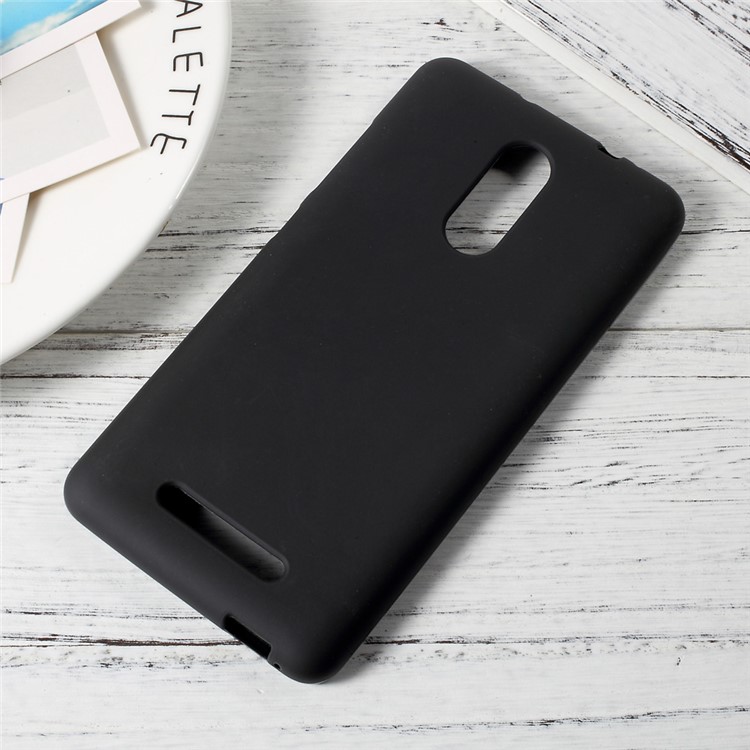 Matte Skin TPU Mobile Phone Case for Xiaomi Redmi Note 3 / Note 3 Pro - Black-2