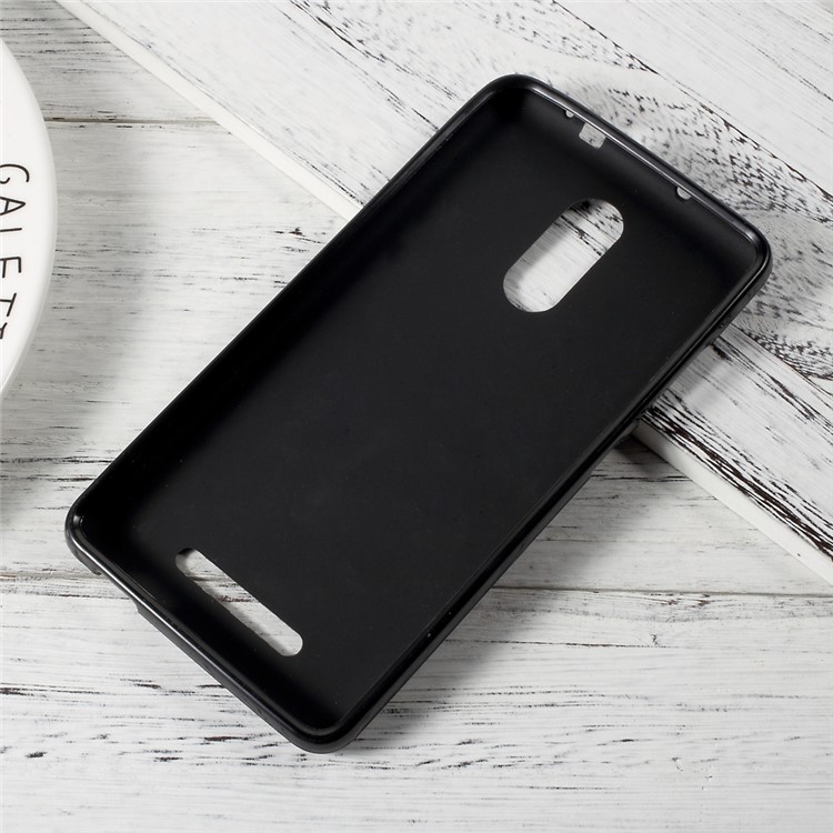 Matte Skin TPU Mobile Phone Case for Xiaomi Redmi Note 3 / Note 3 Pro - Black-4