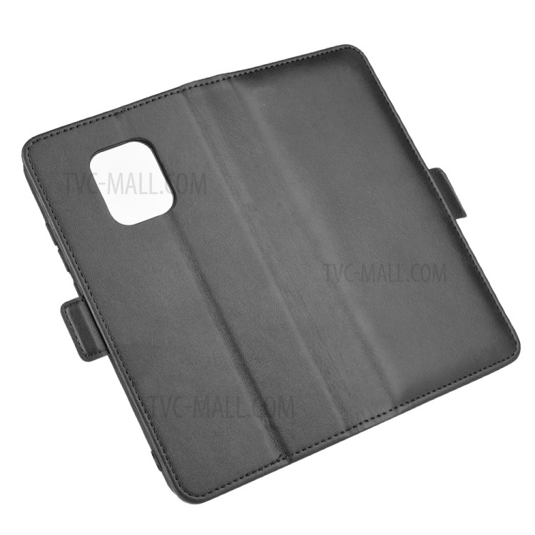 Dupla Capa De Couro Fecho Magnético Para Xiaomi Redmi 10X 5g / Redmi 10X Pro 5G - Preto-2