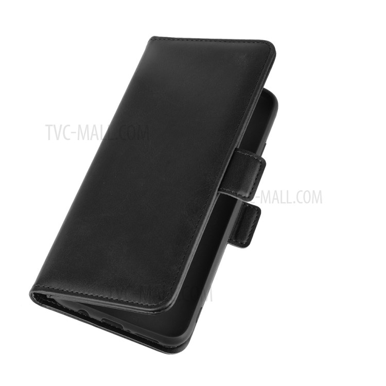 Dupla Capa De Couro Fecho Magnético Para Xiaomi Redmi 10X 5g / Redmi 10X Pro 5G - Preto-3