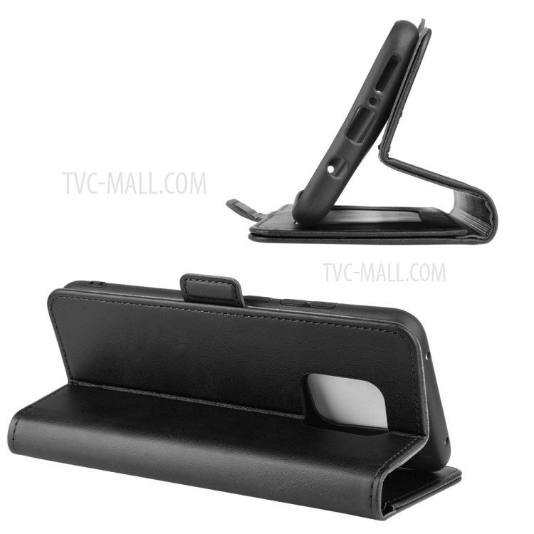 Dupla Capa De Couro Fecho Magnético Para Xiaomi Redmi 10X 5g / Redmi 10X Pro 5G - Preto-6