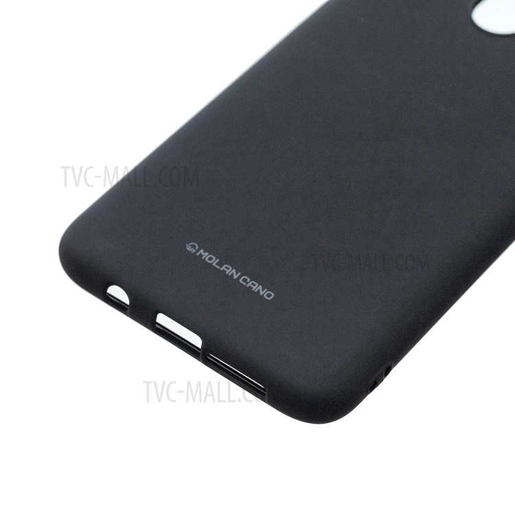 MOLAN CANO Rubberized TPU Case Shell for Xiaomi Redmi K30 - Black-2