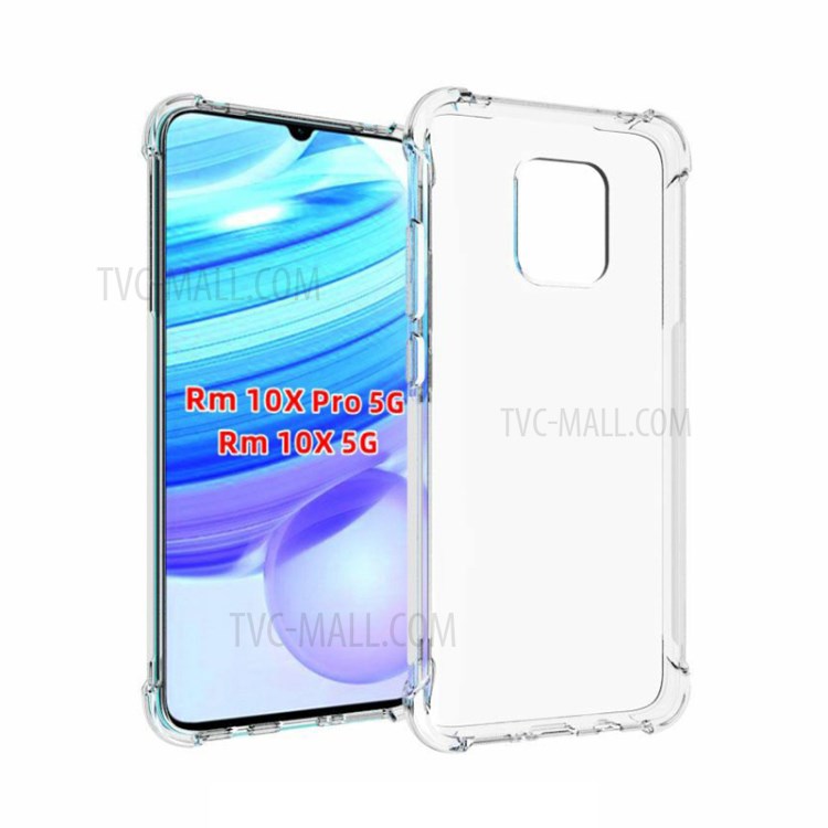 Caso De Telefone Transparente À Prova De Choque Anti-derrapante Para Xiaomi Redmi 10X Pro 5G-1