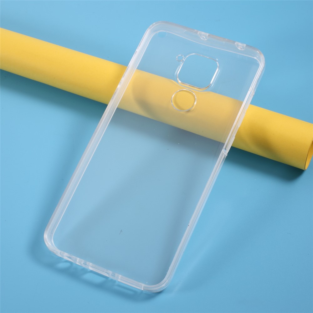 Hybrid PET+TPU+Acrylic Clear Full Coverage Case Accessory for Xiaomi Redmi Note 9-3