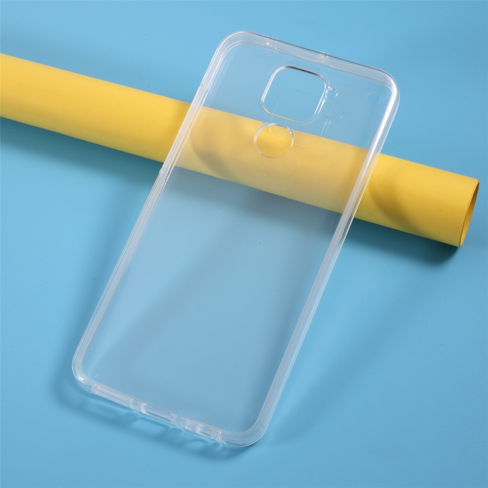 Hybrid PET+TPU+Acrylic Clear Full Coverage Case Accessory for Xiaomi Redmi Note 9-6