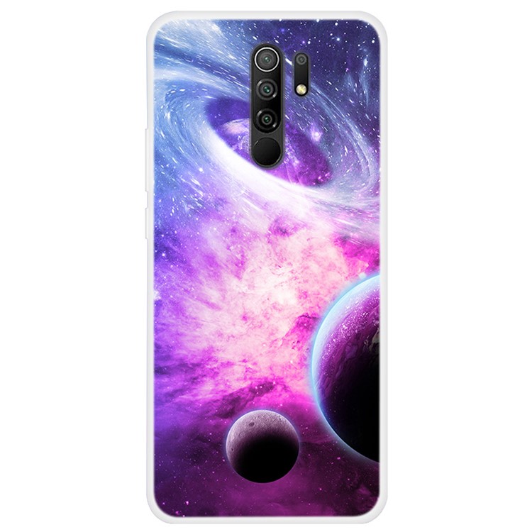 Space Series Pattern Printing TPU Case for Xiaomi Redmi 9 - Style A-1