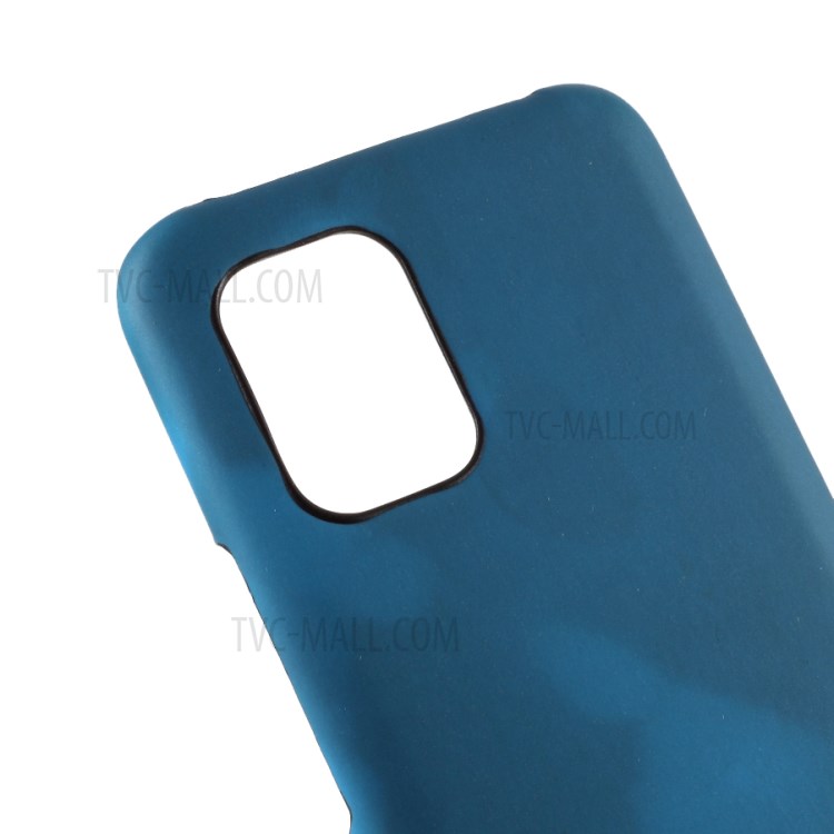 Thermal Induction Fluorescent Color Changing Plastic Case for Xiaomi Mi 10 Lite 5G - Blue-3