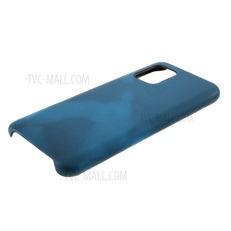 Thermal Induction Fluorescent Color Changing Plastic Case for Xiaomi Mi 10 Lite 5G - Blue-4