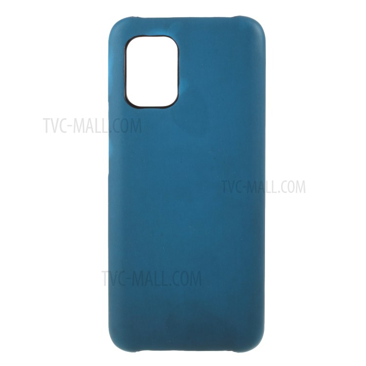 Thermal Induction Fluorescent Color Changing Plastic Case for Xiaomi Mi 10 Lite 5G - Blue-7