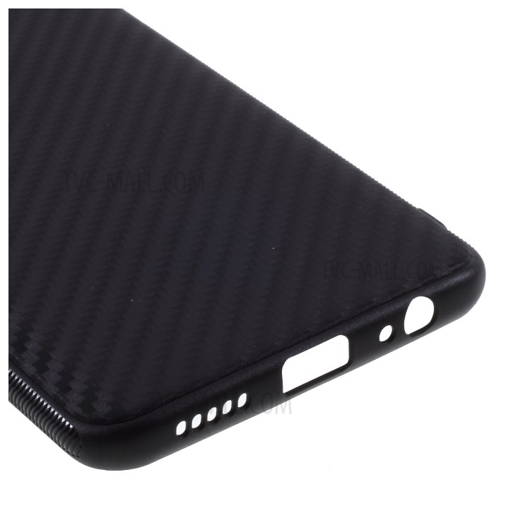 Carbon Fiber TPU Case for Xiaomi Redmi Note 9 - Black-6