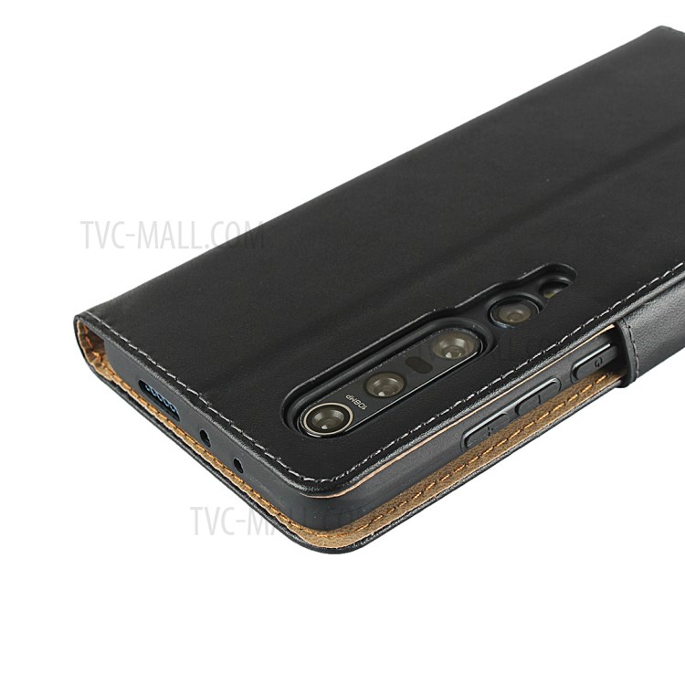 Support Véritable Porte-monnaie En Cuir Cas De Téléphone Portable Pour Xiaomi Mi 10 Pro-11