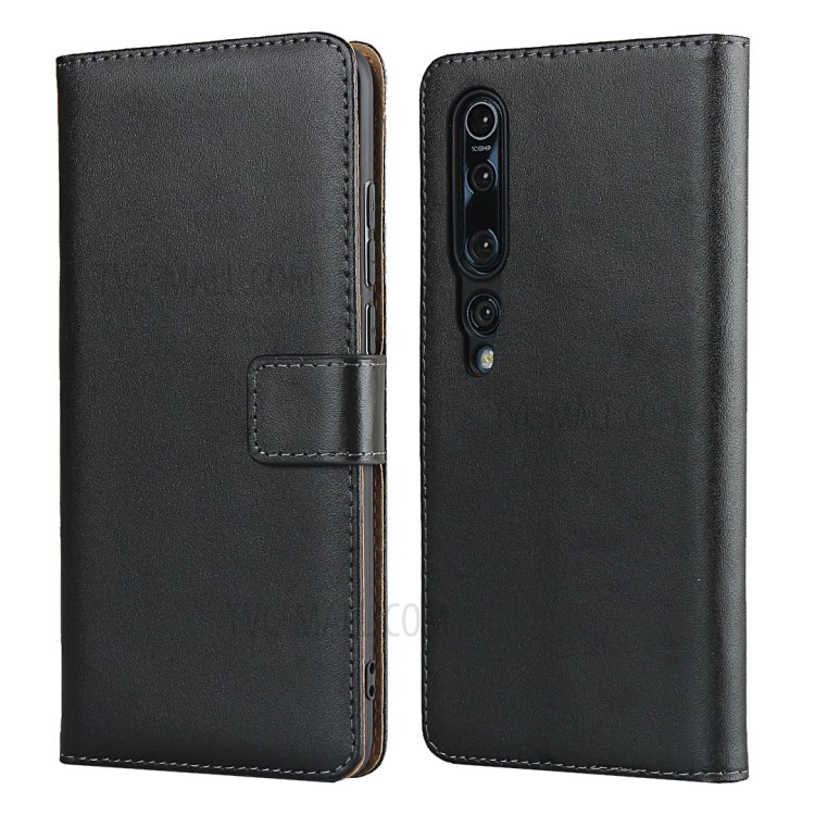Support Véritable Porte-monnaie En Cuir Cas De Téléphone Portable Pour Xiaomi Mi 10 Pro-2