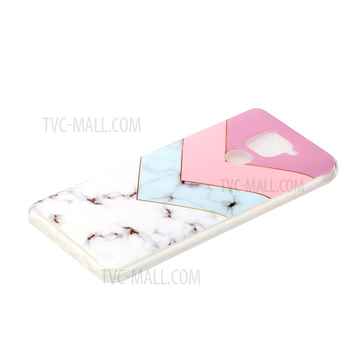 Marble Pattern IMD TPU Back Case for Xiaomi Redmi Note 9 - Style B-3