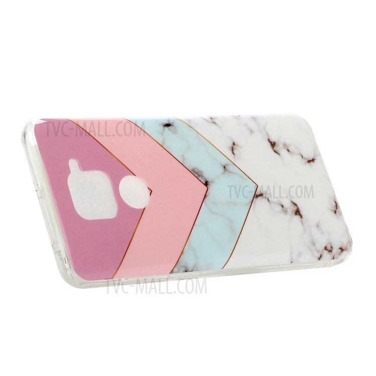 Marble Pattern IMD TPU Back Case for Xiaomi Redmi Note 9 - Style B-4