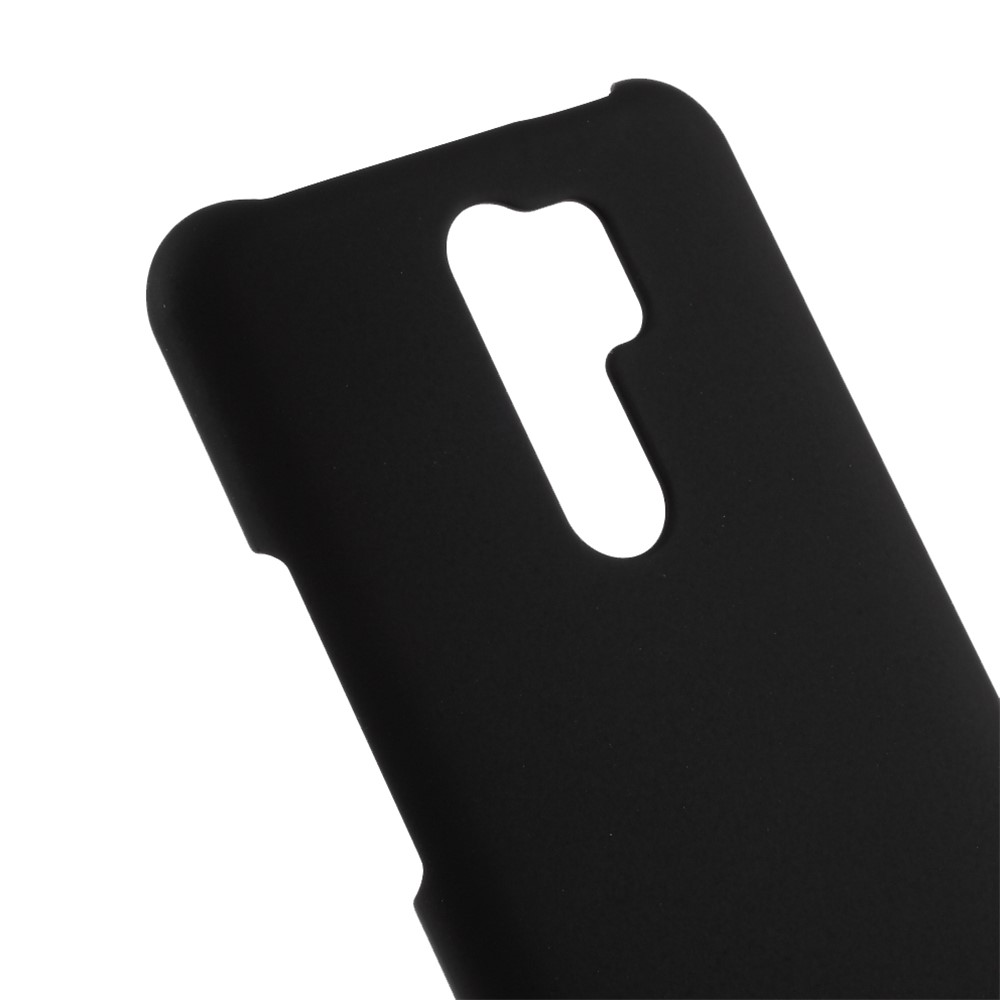 Rubberized Hard PC Shell Case for Xiaomi Redmi 9 - Black-4