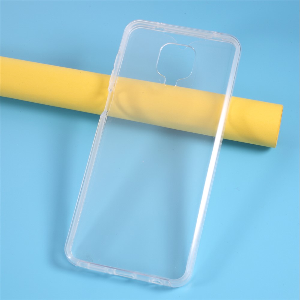 Hybrid PET + TPU + Acrylic Clear Full Coverage Shell for Xiaomi Redmi Note 9 Pro/Redmi Note 9 Pro Max/Redmi Note 9S-4