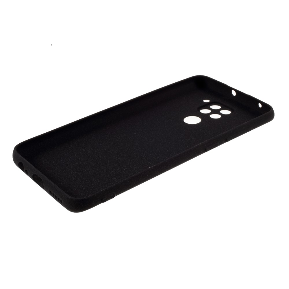 Double-sided Matte TPU Back Case for Xiaomi Redmi Note 9 - Black-5