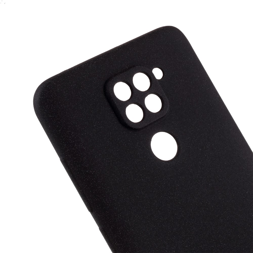 Doppelseitige Matte Tpu-rückfall Für Xiaomi Redmi Note 9 - Schwarz