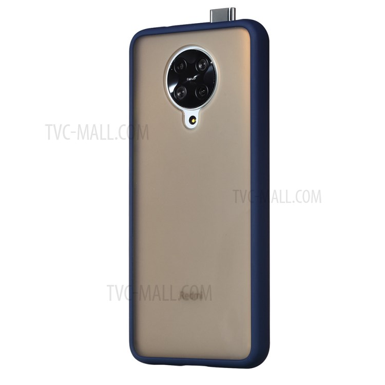 Matte Skin Drop-resistant PC + TPU Cover for Xiaomi Redmi K30 Pro/Poco F2 Pro - Dark Blue-2