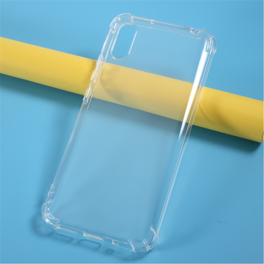 Clear TPU Shock Propapship Shell Para Xiaomi Redmi 9a