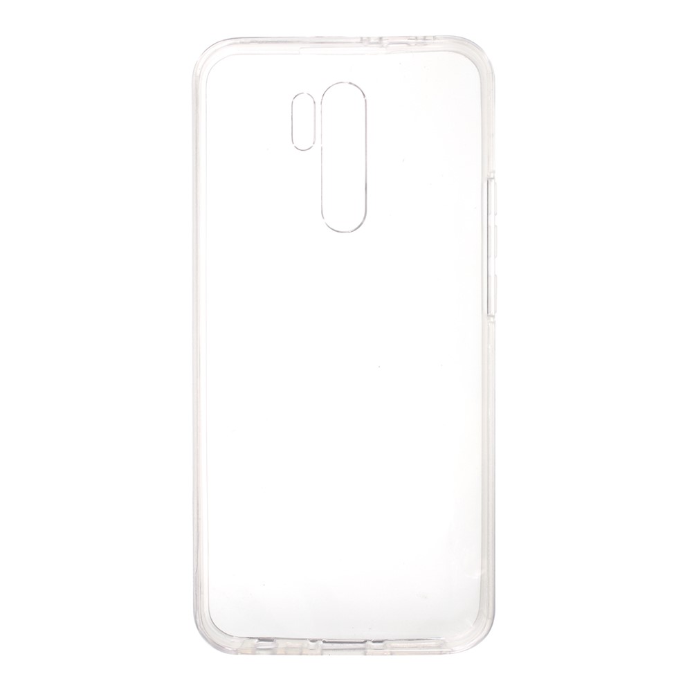 Híbrido PET + TPU + Limpo Caso A Cobertura Completa Acrílico Para Xiaomi Redmi 9-4