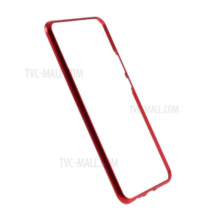 Vidro Temperado Tampa De Adsorção Magnética Para Xiaomi Redmi 9 - Vermelho-4