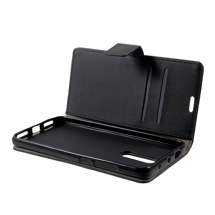 For Xiaomi Redmi Note 4 Protective Wallet PU Leather Case Stand - Black-6