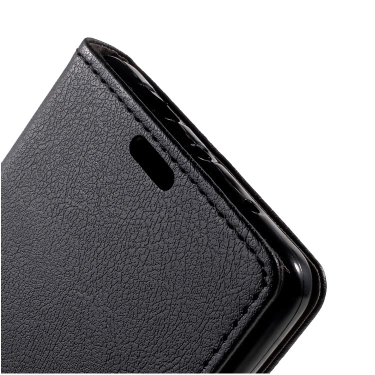 For Xiaomi Redmi Note 4 Protective Wallet PU Leather Case Stand - Black-9