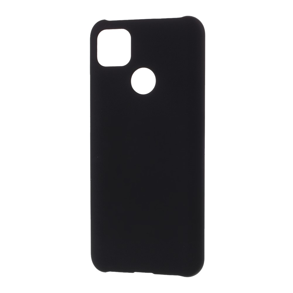 Rubberized Hard PC Shell for Xiaomi Redmi 9C - Black-2