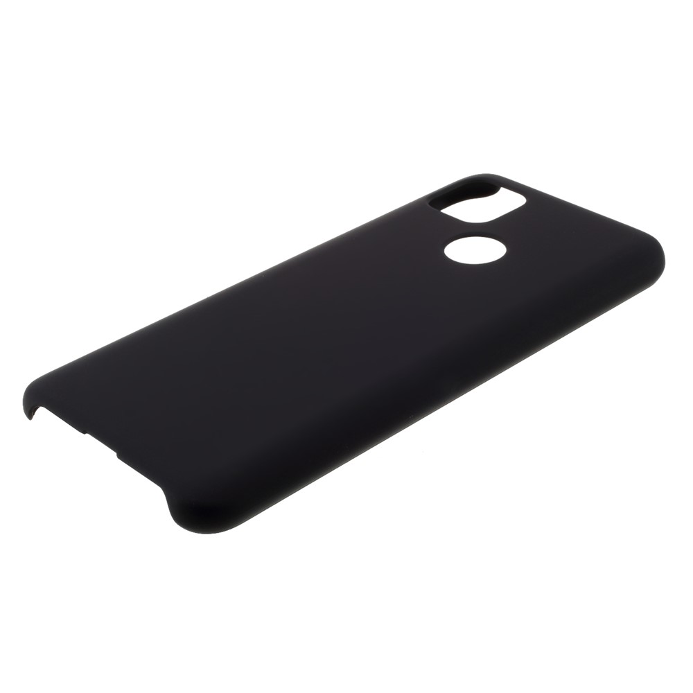 Rubberized Hard PC Shell for Xiaomi Redmi 9A - Black-5