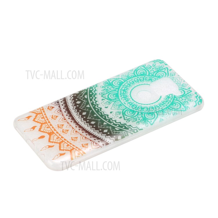 Pattern Printing TPU Soft Mobile Phone Case for Xiaomi Redmi Note 9/Redmi 10X 4G - Mandala Flower-2