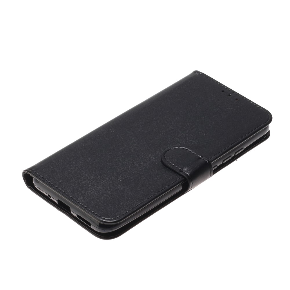 Accesorio de Estuche de Billetera de Cuero PU Para Xiaomi Redmi 9a - Negro