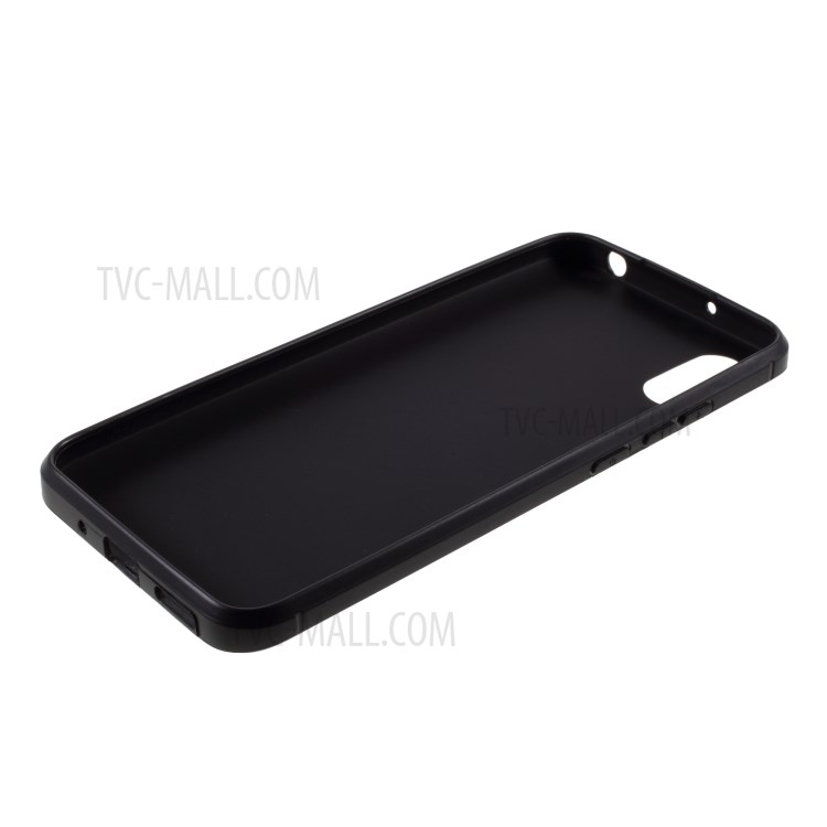 Anti-slip Drop-resistant TPU Stylish Shell for Xiaomi Redmi 9A - Black-7