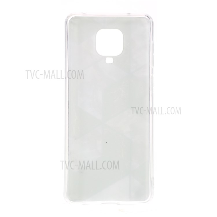 Electroplated Splicing Marble Pattern IMD TPU Cover for Xiaomi Redmi Note 9S / Redmi Note 9 Pro - Black-3