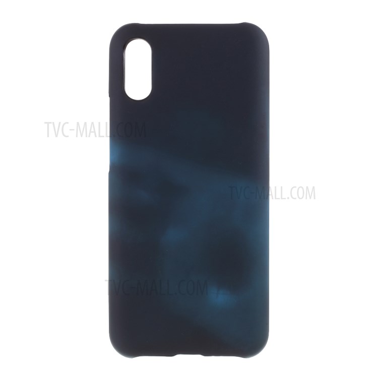 Thermal Induction Fluorescent Color Changing Hard Case Cover for Xiaomi Redmi 9A - Blue-1