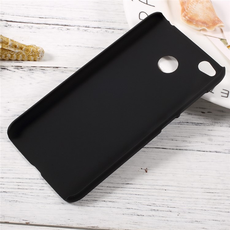 For Xiaomi Redmi 4X Rubberized PC Hard Case Mobile Accessory - Black-2