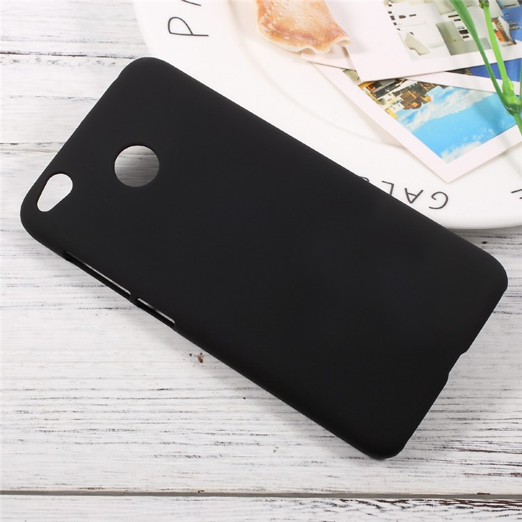 For Xiaomi Redmi 4X Rubberized PC Hard Case Mobile Accessory - Black-3