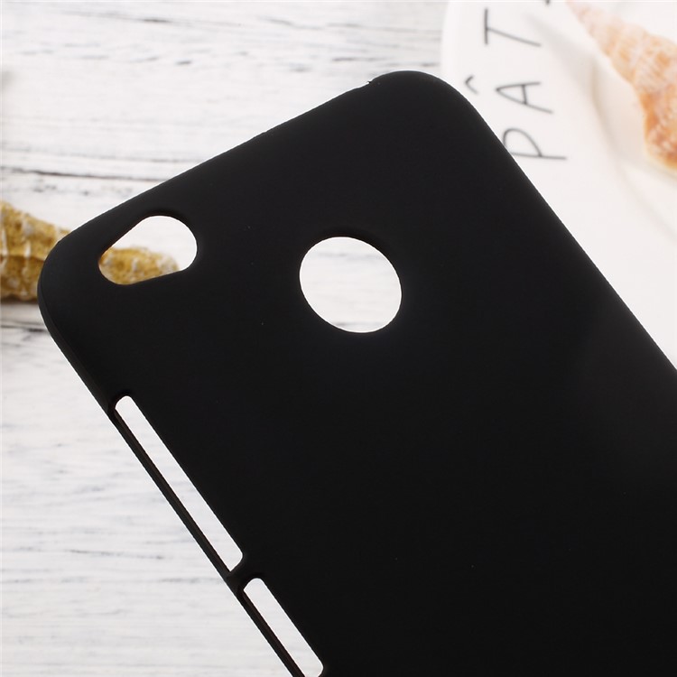 For Xiaomi Redmi 4X Rubberized PC Hard Case Mobile Accessory - Black-4