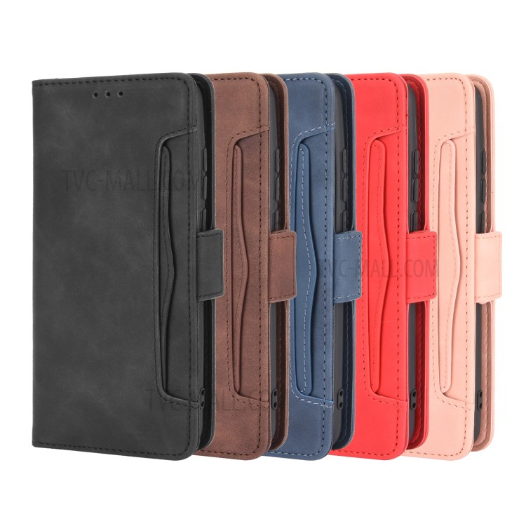 Wallet Stand Flip Leather Protective Case for Xiaomi Mi 10 Ultra - Black-13