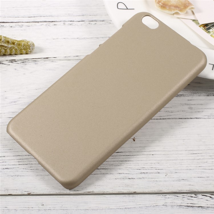 Rubberized Hard Case Accessory for Xiaomi Mi 5c - Gold-1