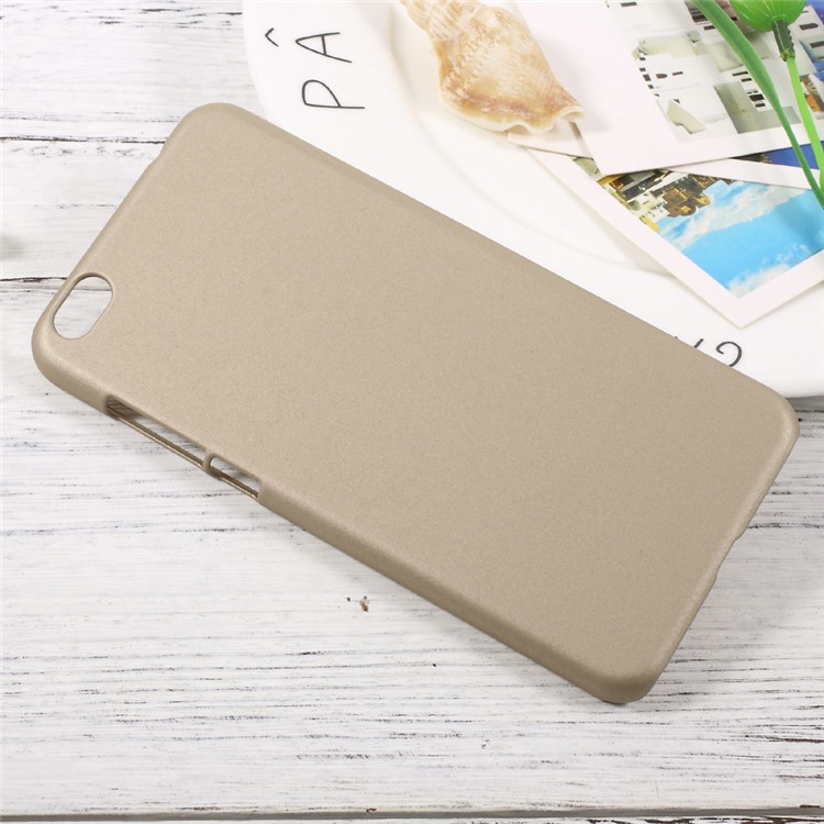 Rubberized Hard Case Accessory for Xiaomi Mi 5c - Gold-3