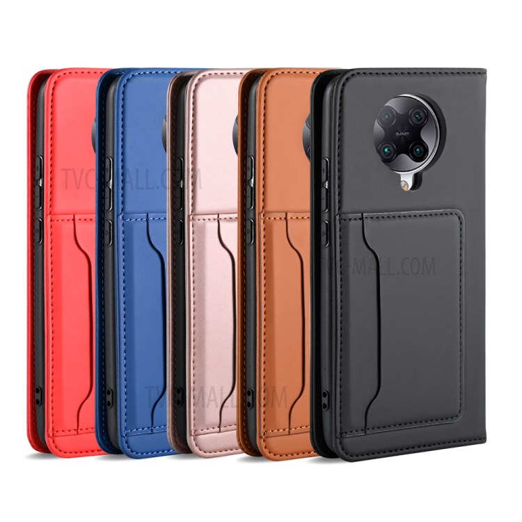 Liquid Silicone Touch Leather Cover for Xiaomi Redmi K30 Pro/Poco F2 Pro - Black-12