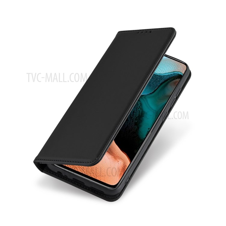 Liquid Silicone Touch Leather Cover for Xiaomi Redmi K30 Pro/Poco F2 Pro - Black-9