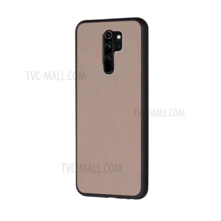 Drop-resistant PC + TPU Matte Texture Cover for Xiaomi Redmi 9 - Black-2